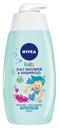 NIVEA KIDS гель 2в1 яблочная карамель 500мл