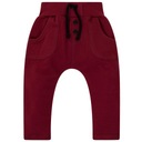 Штаны с стрункой элегантной бордовой 74