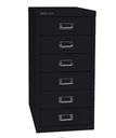Bisley СТАЛЬНОЙ ШКАФ С 6 ЯЩИКАМИ, черный