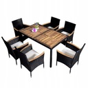 САДОВАЯ МЕБЕЛЬ GUSTAVO 6 ЧЕЛОВЕК ТЕХНОРАТТАН AKACJA