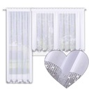 КОМПЛЕКТ ВУАЛЬНЫХ ЗАТОР ДЛЯ БАЛКОНА С ЦИРКОНОМ