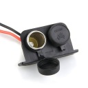 ВОЛОГОСТІЙКЕ ГНІЗДО ПРИКУРЮВАЧА АВТО МОТОЦИКЛЕТНОЇ 12V 10A 120W 2M  (18830678213) фото min 13