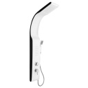 Душевая панель Enzo бело-черная