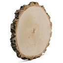 Сухой срез дерева, полированный диск, 28-33 см.