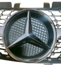 РЕШІТКА РЕШІТКА РАДІАТОРА ПЕРЕДНЯ ХРОМ РАДІАТОРА MERCEDES ML W164 2005-2009 DIAMOND  (1087944617) фото min 12