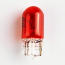 W5W ЦЕЛЬНОСТЕКЛЯННАЯ ЛАМПОЧКА, КРАСНАЯ