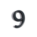 CYFRY NUMER NUMEREK NA DRZWI ZNAL 5CM 9 GRAFIT