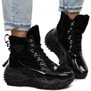 Черные женские утепленные зимние ботинки TL236, размер 38
