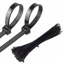 ПРОЧНЫЕ КАБЕЛЬНЫЕ Стяжки ЧЕРНАЯ ЛЕНТА 3,6х200 100ШТ.