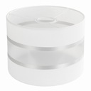 ЦИЛИНДРОВЫЙ АБАЗУР ДЛЯ ЛАМП, НАСТЕННЫХ ЛАМП, СВЕТОДИОДНЫХ ЛЮСТР E27