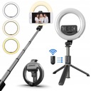 Светодиодный штатив-лампа Штатив для телефона Кольцо для селфи-палки Светодиодный штатив