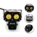 ГАЛОГЕНОВІ МОТОЦИКЛЕТНІ LED (СВІТЛОДІОД) 40W 4000LM 2 ФАРИ ШЕСТЕРНІ  фото 10