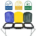 Стеллаж для сортировки мусора