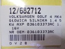 CULASSE PISTONS VW POLO III 6N2 1.4 16V 036103373ACphoto 11