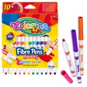 COLORINO JUNIOR FLAMASTRY 12 KOL 2 KOLORY FLUO