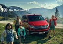 Брошюра Volkswagen Multivan модель 2021 года