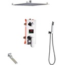 КОМПЛЕКТ ВСТРАИВАННОГО ДИСПЛЕЯ LED RAIN SHOWER 50