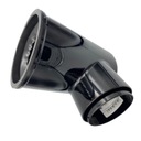 Переходник ПВХ 110/90,100 Galeco ПВХ Черный Ral9005