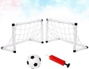 FUTBALOVÁ BRÁNKA PRE DETI 86X46X46CM + LOPTA + PUMPA Vek dieťaťa 3 roky +