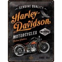 Ностальгический художественный постер 30x40см Harley-Davidson Tim