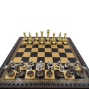 Эксклюзивные латунные шахматные фигуры Italfama 28х28 см.