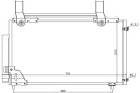 RADIATEUR CLIMATISATION HONDA STREAM 00-: 2.0 I 16Vphoto 13