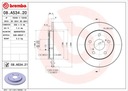 DISCOS ZAPATAS PARTE TRASERA BREMBO TOYOTA COROLLA BERLINA 