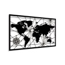 Ажурная картина Украшение стены 3D Панно Карта