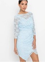 СИНЕЕ КРУЖЕВНОЕ ПЛАТЬЕ BODYFLIRT 42