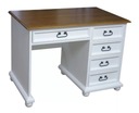 РУС-Б1 белый деревянный письменный стол