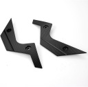 MOWOK НАКЛАДКА СКЛА KAWASAKI Z900 Z650 2020-2025 ЧОРНА CNC  (18342845702) фото min 5