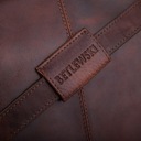 Veľká taška z prírodnej kože BETLEWSKI Hnedá Vintage TBS-312 Ďalšie vlastnosti cez rameno