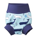 Синий подгузник для плавания Splash About Happy Nappy Whales M