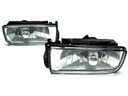 2x halogen halogeny z ramką CLEAR L+P do BMW 3 E36