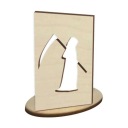 ВИТРАЖ деревянный ФОНАРЬ мрачный жнец ХЭЛЛОУИН смерть