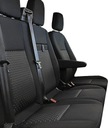 Кастомные чехлы на сиденья FORD TRANSIT CUSTOM с 2012 по 2024 г.в.