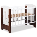 KLUPŚ ДЕТСКАЯ КРОВАТЬ ЖИРАФ ДУБ СОСНА 120x60