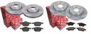 FEBI P+T КОЛОДКИ ДИСКИ VOLVO S40 II V50 278
