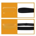 Рукавички Чорний Inny (25X1.5X0.6Cm) 6 Szt