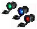 ГНІЗДО ПРИКУРЮВАЧА ПАНЕЛЬ DO ПОЗИЦІЯ ВОЛОГОСТІЙКЕ 12V 24V 10A LED (СВІТЛОДІОД)  (17529935967) фото min 5