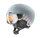 UVEX ROCKET jr. лижний шолом для сноуборду 54-58см rhino-blush matt