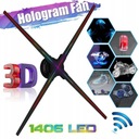 Мультимедийная рекламная светодиодная 3D голограмма 50см