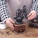 Mlynček na kávové zrná vintage Ručný kávovar na Značka inna