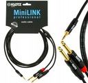 KLOTZ Кабельный штекер MINI JACK 3,5 / 2x JACK 6,3 1,5 м
