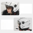 BLACK WIRELESS KIT SLUCHAWKOWY DO HELMET MOTOCIKLINIO Z WBUDOWANYMI WKLADKAMI DOUSZNYMI  photo 16
