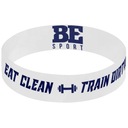 Besport OPASKA SILIKONOWA EAT CLEAN TRAIN DIRTY