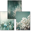 БОХО набор из 3 картин 40х50 ПРИРОДА постер №222