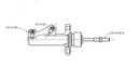 Brzdové čerpadlo OBP pre ručné hydraulické 0,625 Výrobca dielov OBP