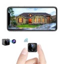 МИНИ-КАМЕРА НАБЛЮДЕНИЯ HD 4K WIFI УМНАЯ ИК-ОБНАРУЖЕНИЕ ЧЕРНАЯ HDeye