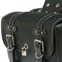 BAGS PODSIODLOWE MOTORCYCLE BAG UNDER SIODELKO Z LOCK PU BIG BLACK 33X25X13CM  photo 8